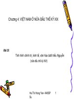 Tài liệu Bai 25 KT,VH, CT Trieu Ng