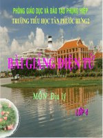Bài giảng bai 21 TP HO CHI MINH
