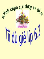 Tài liệu Chuong II-Bai 3-Thu Tu Trong Tap Hop Cac So Nguyen