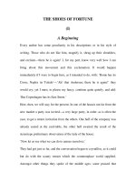 THE SHOES OF FORTUNE (I)