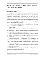 MỘT SỐ Ý KIẾN VỀ CÔNG TÁC HẠCH TOÁN VẬT LIỆU TẠI CÔNG TY GRANITE TIÊN SƠN