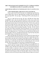 Thực tế công tác khoán và hạch toán chi phí sản xuất và tính giá thành sản phẩm ở công ty gạch ốp lát Hà Nội