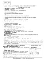 Bài soạn TIẾT 41- SỰ OXI HOÁ-P.Ư. HÓA HỢP-Ư.D. CỦA OXI