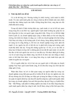 Giải pháp nâng cao năng lực cạnh tranh nguồn nhân lực của công ty cổ phần may hai – hải phòng 