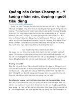 Quảng cáo orion chocopie