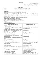 Bài giảng GA lop 2 tuan 20