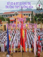 Bài soạn Mặt tròn xoay(thi ƯDCNTT trong dạy học)