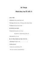 Kĩ Thuật - Đính khuy hai lỗ (tiết 3)