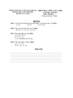 Bài giảng 1 Tiết Toán 6