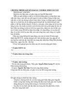 Bài soạn GIAO LƯU TÀN TẬT