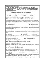 Bài giảng THI TRẠNG NGUYÊN BÀI 1 KHỐI 9