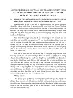 Một số ý kiến đóng góp nhằm góp phần hoàn thiện công tác kế toán chi phí sản xuất và tính giá thành sản phẩm xây lắp tại Xí nghiệp Xây lắp II