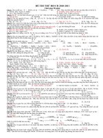 Thi Thử ĐH 2011-ĐA