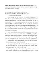 THỰC TRẠNG HOẠT ĐỘNG CHO VAY DOANH NGHIỆP VỪA VÀ NHỎ CỦA NGÂN HÀNG TMCP PHƯƠNG NAM CHI NHÁNH HÀ NỘI