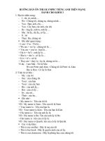 Gián án Hướng dẫn giải tiếng Anh qua mạng cho hs tiểu học