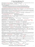 Bài giảng Đề hóa ôn thi 2010