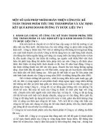 MỘT SỐ GIẢI PHÁP NHẰM HOÀN THIỆN CÔNGTÁC KẾ TOÁN THÀNH PHẨM TIÊU THỤ THÀNHPHẨM VÀ XÁC ĐỊNH KẾT QUẢ KINH DOANH ỞCÔNG TY DƯỢC LIỆU TW I