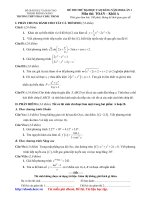 Thi thử ĐH môn Toán khối A đợt 1_THPT Phan Châu Trinh Đà Nẵng [2009-2010]