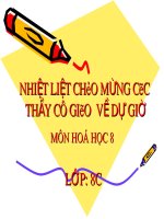 Gián án tiết 12 - Công thức hóa học