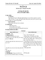 Gián án TUAN 21 - CKTKN + KNS+TKNL