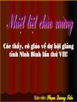 Bài giảng bài giang cong dan thi tinh hay