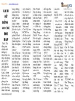 Hướng dẫn ôn tập 40 câu lịch sử đảng