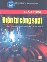 Giáo Trình Điện Tử Công Suất - Vũ Ngọc Vượng