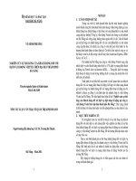 Nghiên cứu sự hài lòng của khách hàng đối với dịch vụ di động viettel trên địa bàn thành phố đà nẵng 