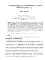 Tìm hiểu phương pháp thủy vân số thuận nghịch  và xây dựng ứng dụng