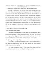 LÝ LUẬN CHUNG VỀ  LỢI NHUẬN CỦA DOANH NGHIỆP TRONG NỀN KINH TẾ THỊ TRƯỜNG