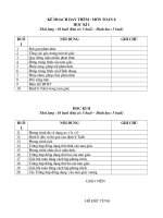 Bài soạn giáo án dạy thêm