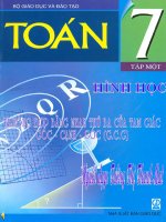 Gián án Tiết 28. Trường hợp bằng nhau góc-cạnh-góc