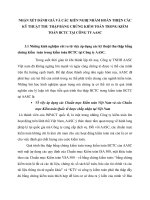 NHẬN XÉT ĐÁNH GIÁ VÀ CÁC KIẾN NGHỊ NHẰM HOÀN THIỆN CÁC KỸ THUẬT THU THẬP BẰNG CHỨNG KIỂM TOÁN TRONG KIỂM TOÁN BCTC TẠI CÔNG TY AASC