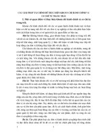 các giải pháp tài chính để thực hiện khoán chi hành chính và cơ chế tự trang trải