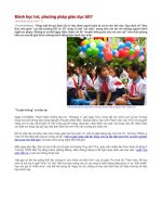 Gián án Danh hoc tro