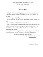 Gián án Đơn đề nghị