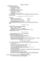 70 câu trắc nghiệm vật rắn (Có đáp án)