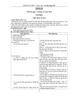 Bài giảng Giáo án lớp 4 - tuần 14