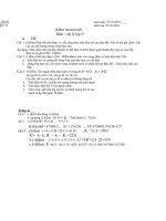 Tài liệu Kiem tra 1 tiết VL9