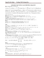 Tài liệu Bài tập ôn HSG theo chủ đề