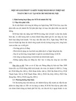 MỘT SỐ GIẢI PHÁP VÀ KIẾN NGHỊ NHẰM HOÀN THIỆN KẾ TOÁN CHO VAY TẠI SCB CHI NHÁNH HÀ NỘI