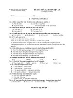 Bài giảng Đề thi HK1 lớp 10CB - Thái Bình (số 2)