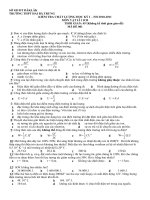 Gián án de thi vat li 11 HKI(2010Tin)