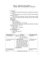 Bài soạn Giáo án CTD THCS