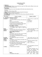 Bài giảng giao an hoc ky II