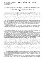 Luận văn tài chính 