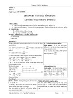 Bài giảng toan 8 (đại số)