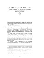 Eutocius’ Commentary to On the Sphere and the Cylinder II