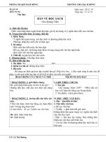 Bài soạn giao an tuan 19 chinh sua roi