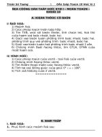 Bài giảng Tuyển tập đề kiểm tra Học kì 1 - Toán 10 - tập 1